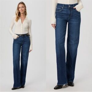 Paige Sasha Wide Leg Jeans in Frevo size 25